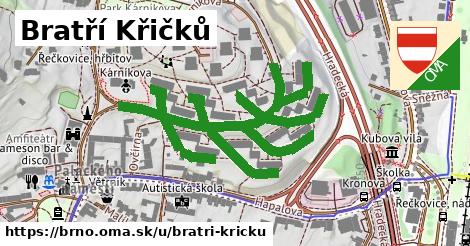 ilustrácia k Bratří Křičků, Brno - 1,13 km