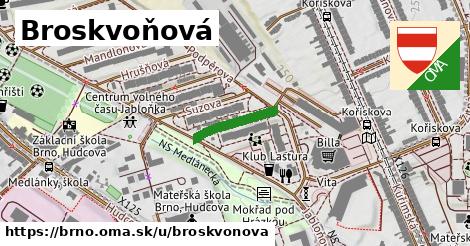 ilustrácia k Broskvoňová, Brno - 139 m