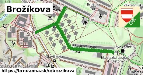 ilustrácia k Brožíkova, Brno - 588 m