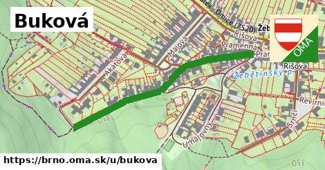 ilustrácia k Buková, Brno - 452 m