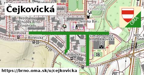 ilustrácia k Čejkovická, Brno - 678 m