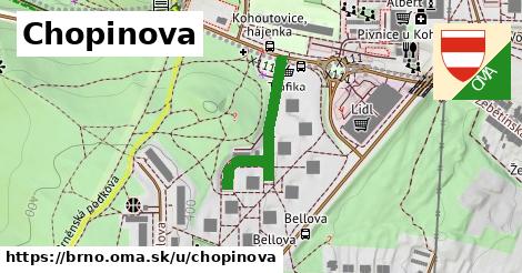 Chopinova, Brno