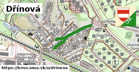 ilustrácia k Dřínová, Brno - 304 m