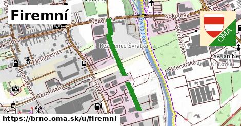 ilustrácia k Firemní, Brno - 570 m