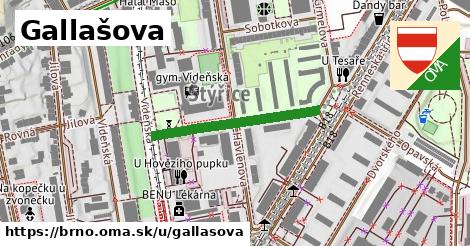 Gallašova, Brno