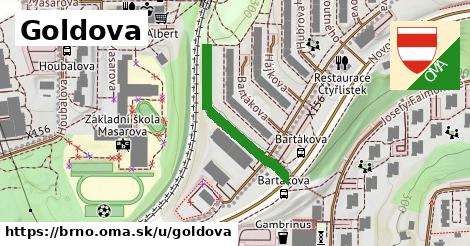 ilustrácia k Goldova, Brno - 268 m