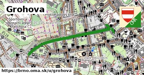 Grohova, Brno