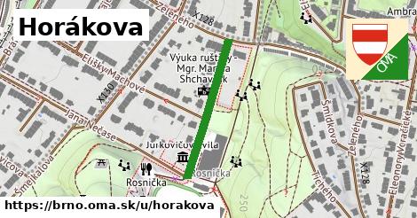 Horákova, Brno