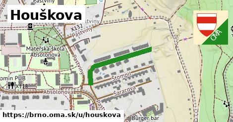 ilustrácia k Houškova, Brno - 250 m