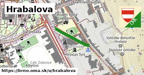 ilustrácia k Hrabalova, Brno - 194 m