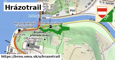 Hrázotrail, Brno