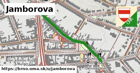 ilustrácia k Jamborova, Brno - 430 m