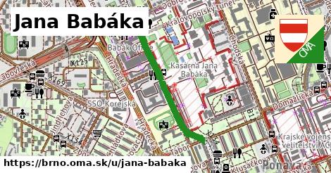 ilustrácia k Jana Babáka, Brno - 646 m