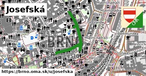 ilustrácia k Josefská, Brno - 379 m