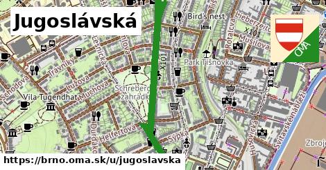 ilustrácia k Jugoslávská, Brno - 1,58 km