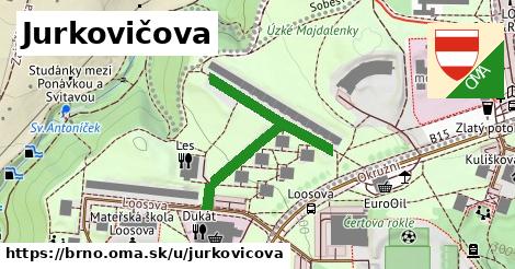 ilustrácia k Jurkovičova, Brno - 373 m