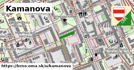 ilustrácia k Kamanova, Brno - 87 m