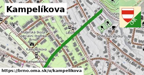 ilustrácia k Kampelíkova, Brno - 425 m