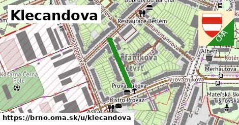 ilustrácia k Klecandova, Brno - 166 m