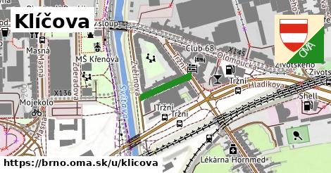 ilustrácia k Klíčova, Brno - 124 m