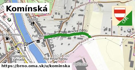 ilustrácia k Komínská, Brno - 260 m