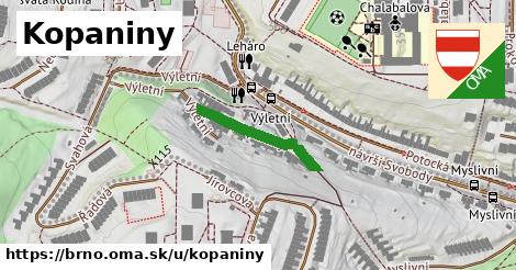 ilustrácia k Kopaniny, Brno - 199 m