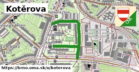 ilustrácia k Kotěrova, Brno - 482 m