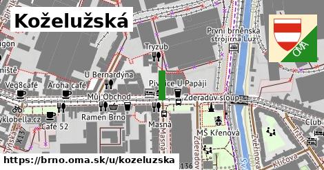ilustrácia k Koželužská, Brno - 67 m