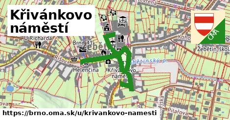 Křivánkovo náměstí, Brno