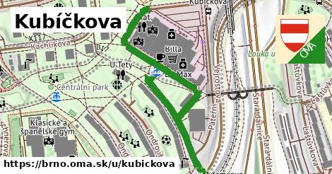 Kubíčkova, Brno