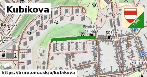 ilustrácia k Kubíkova, Brno - 225 m