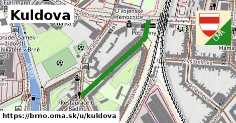 ilustrácia k Kuldova, Brno - 323 m