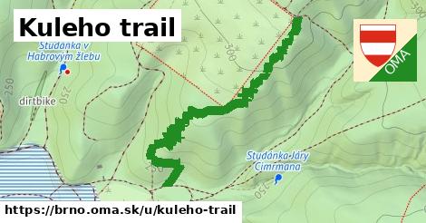 ilustrácia k Kuleho trail, Brno - 597 m