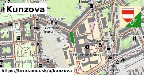 ilustrácia k Kunzova, Brno - 54 m