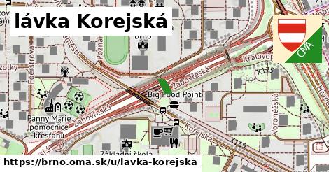 ilustrácia k lávka Korejská, Brno - 33 m