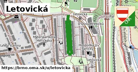 ilustrácia k Letovická, Brno - 413 m