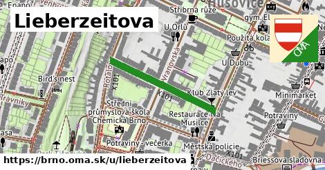 Lieberzeitova, Brno