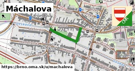 Máchalova, Brno