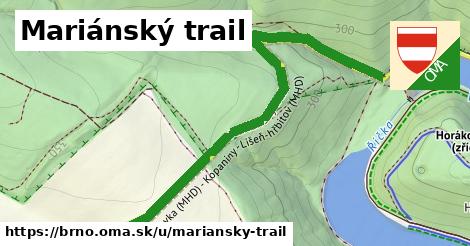 ilustrácia k Mariánský trail, Brno - 0,76 km