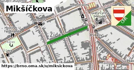 ilustrácia k Mikšíčkova, Brno - 237 m