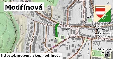 Modřínová, Brno