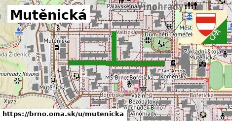 ilustrácia k Mutěnická, Brno - 405 m