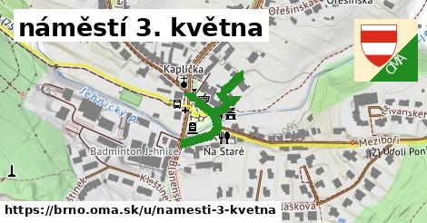 ilustrácia k náměstí 3. května, Brno - 278 m