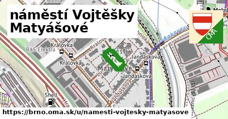 náměstí Vojtěšky Matyášové, Brno