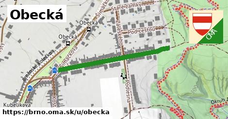 ilustrácia k Obecká, Brno - 366 m