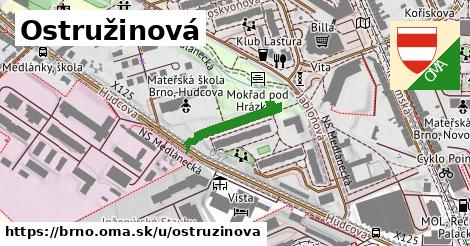 ilustrácia k Ostružinová, Brno - 179 m