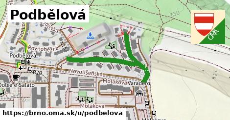 ilustrácia k Podbělová, Brno - 414 m