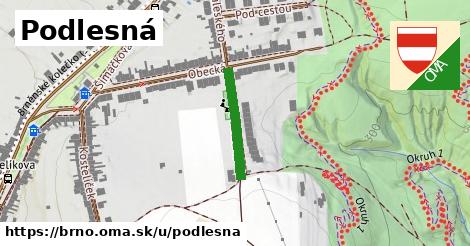 ilustrácia k Podlesná, Brno - 174 m