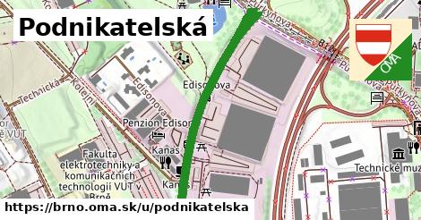 ilustrácia k Podnikatelská, Brno - 519 m