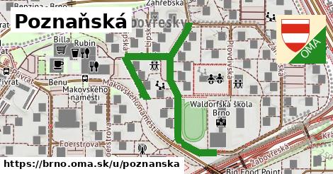 ilustrácia k Poznaňská, Brno - 579 m